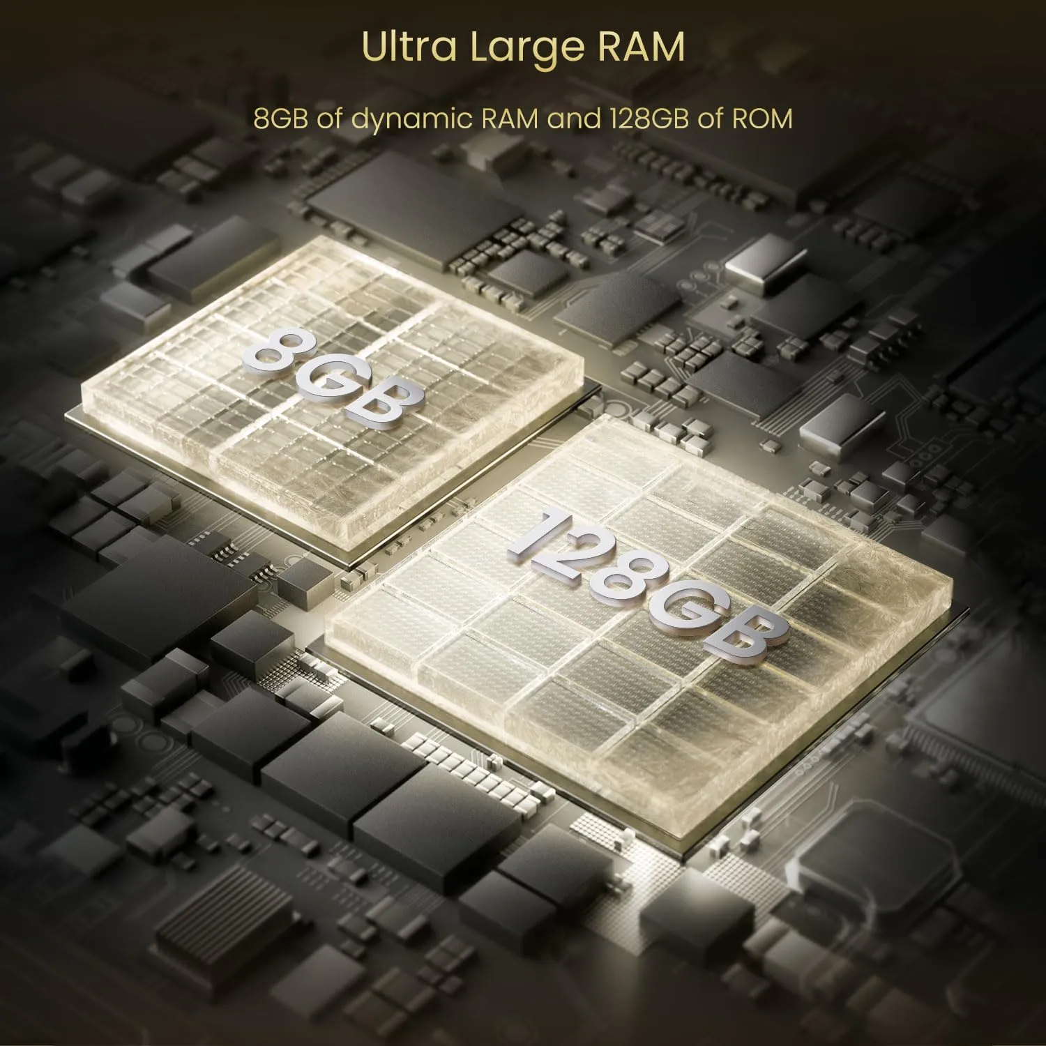 Realme 16 Pro+ (Master Gold, 8 GB RAM, 128 GB Storage) gallery image