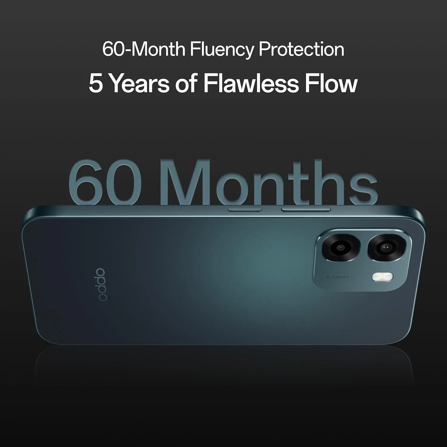 OPPO A6 5G (Sapphire Blue, 4 GB RAM, 128 GB Storage) gallery image